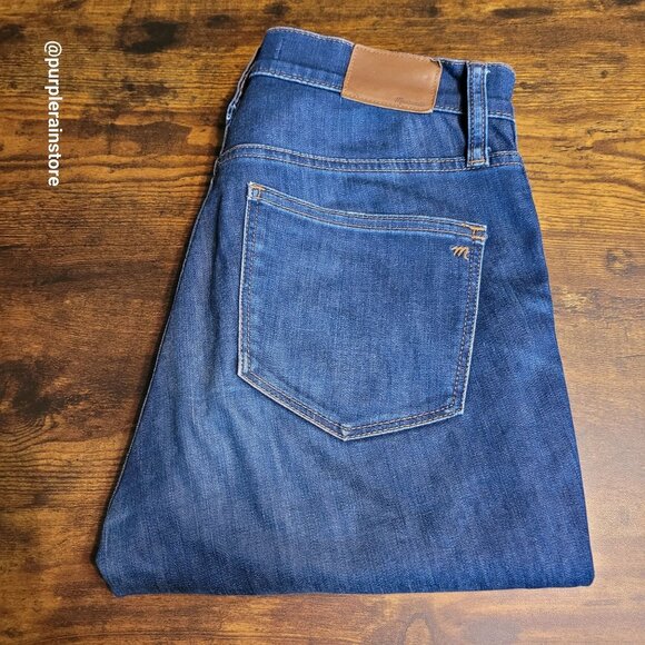 Madewell Jeans 30 Skinny 10" High Rise Medium Dark Wash Tummy Control Stretch - Picture 3 of 11